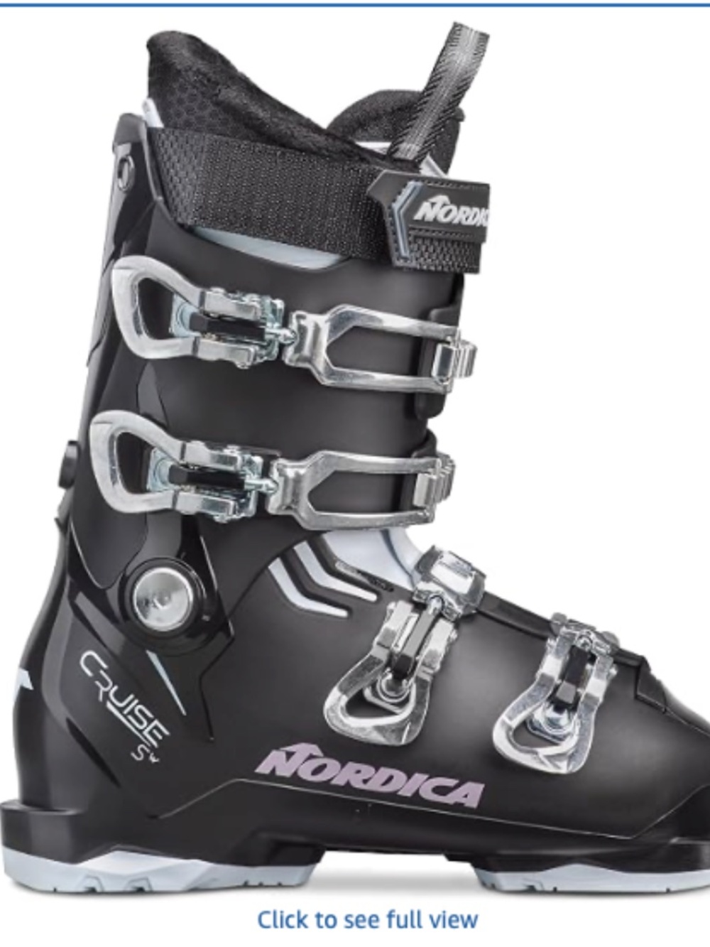 Nordica Cruise S W Women's Comfort Fit All Mountain Alpine Ski Boots